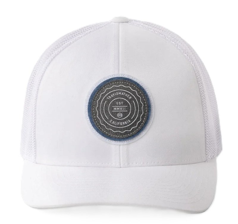 Travis Mathew The Patch casquette homme, blanc