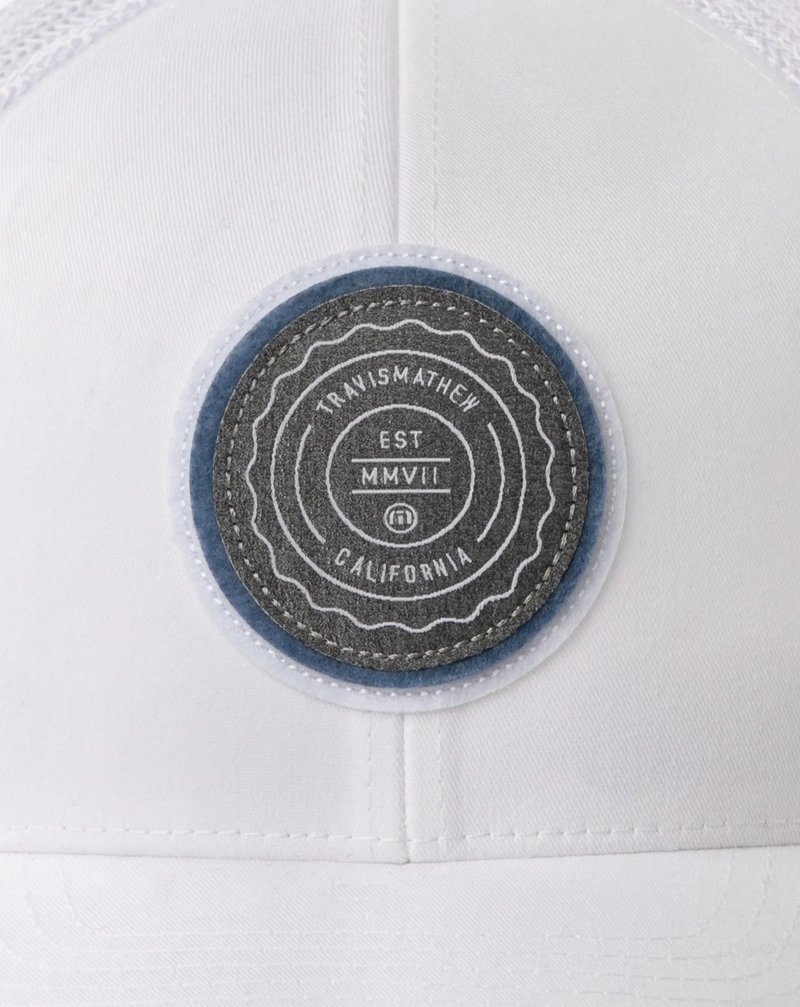 Travis Mathew The Patch casquette homme, blanc