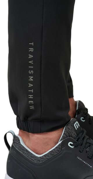 Travis Mathew Open To Close Jogger pantalon homme, noir