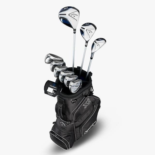 Callaway XT 26 11PC set de golf junior, acier/graphite, + stand bag, noir