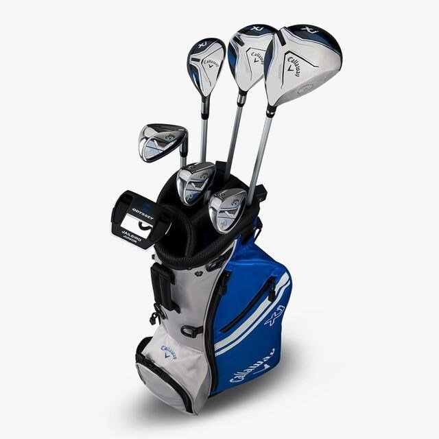 Callaway XJ-3 8PC set de golf junior, acier/graphite