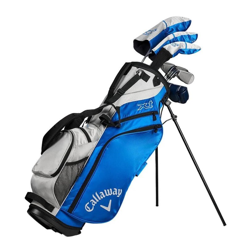 Callaway XT 26 11PC set de golf junior, graphite, + stand bag, bleu/blanc