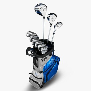 Callaway XT 26 11PC set de golf junior, graphite, + stand bag, bleu/blanc