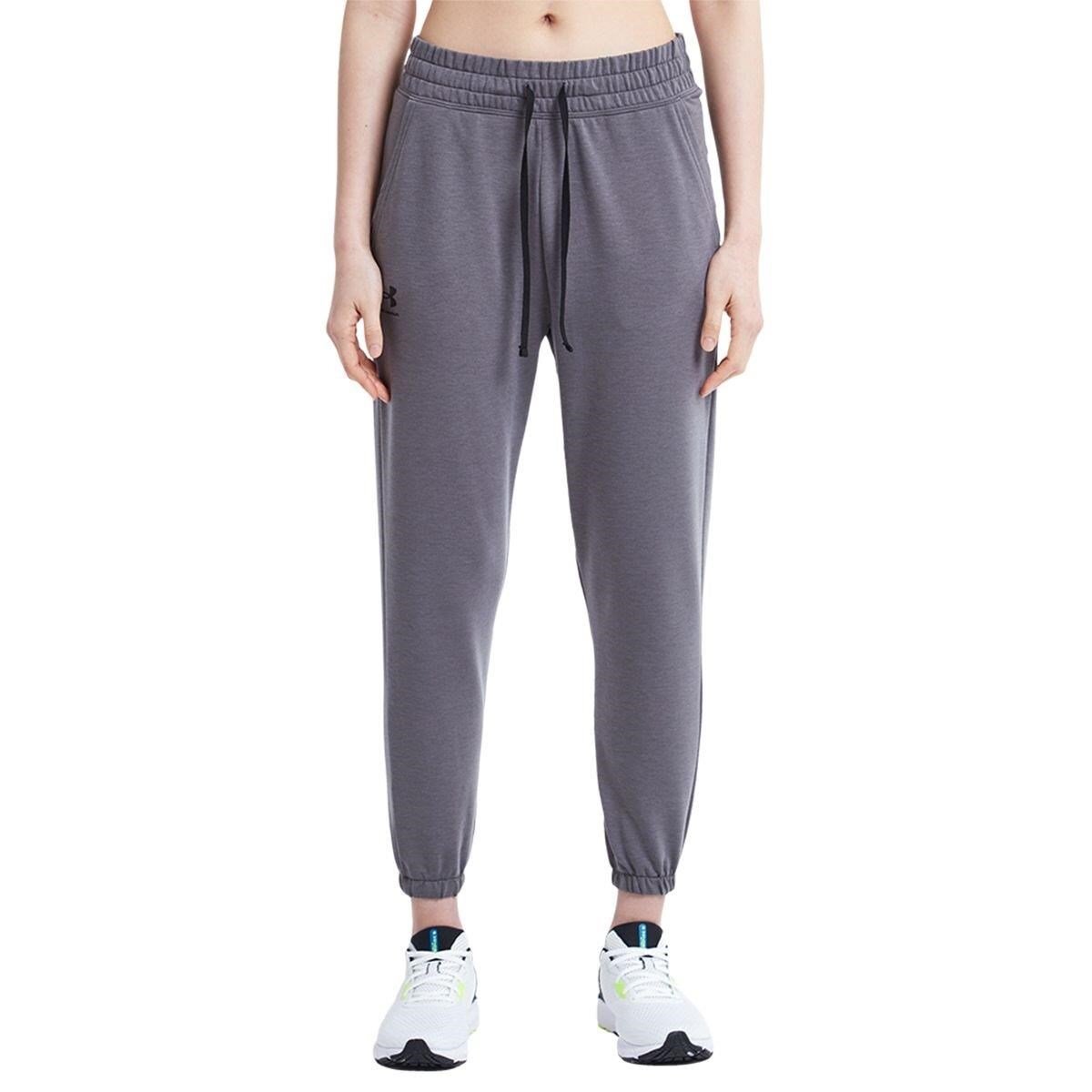 Under Armour Rival Terry Jogger pantalon de survêtement femme, gris