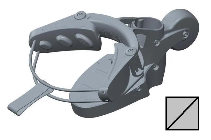 Big Max SPARE PART - Big Max IQ+ Lower Bag Holder, gris