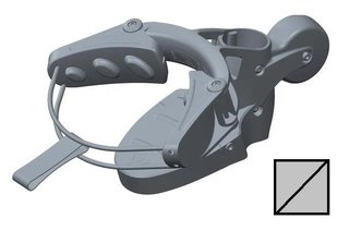 Big Max SPARE PART - Big Max IQ+ Lower Bag Holder, gris