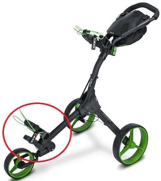 Big Max SPARE PART - Big Max Lower Bag Holder for IQ 360 accessoire de chariot, vert