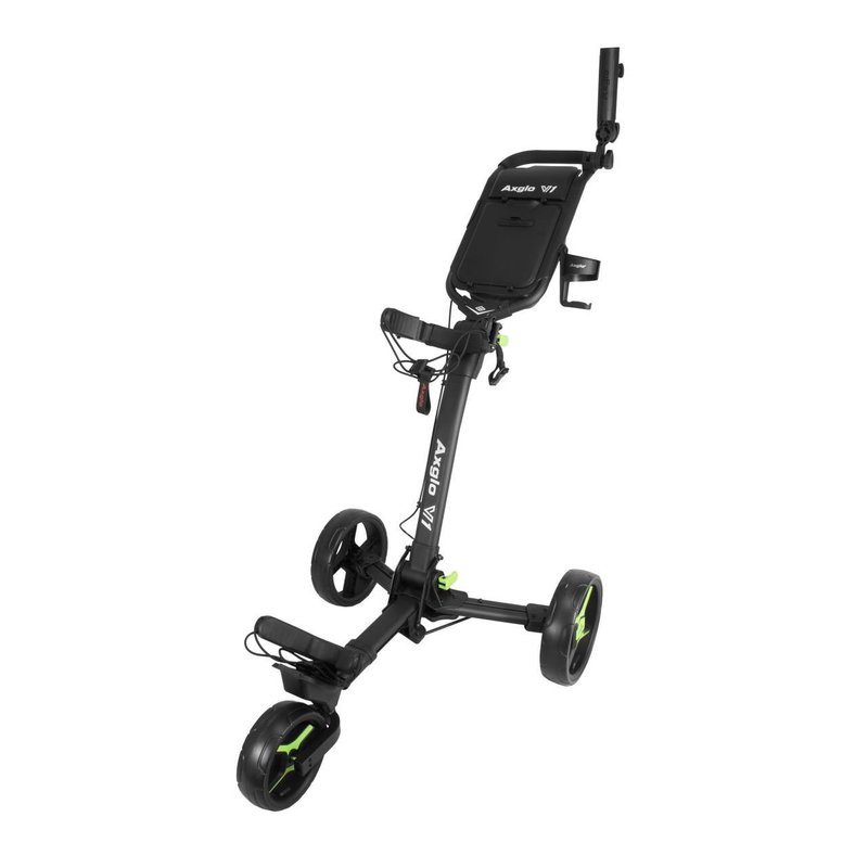 Axglo V1 chariot manuel de golf, noir/vert