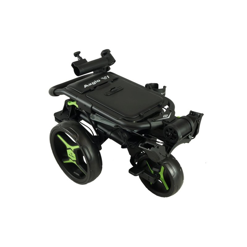 Axglo V1 chariot manuel de golf, noir/vert