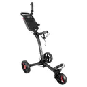Axglo V1 chariot manuel de golf, noir/rouge