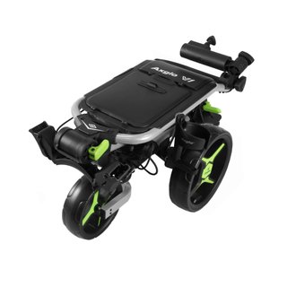 Axglo V1 chariot manuel de golf, argent/vert
