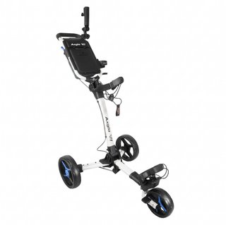 Axglo V1 chariot manuel de golf, blanc/bleu
