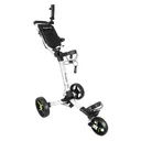 Axglo V1 chariot manuel de golf, blanc/vert