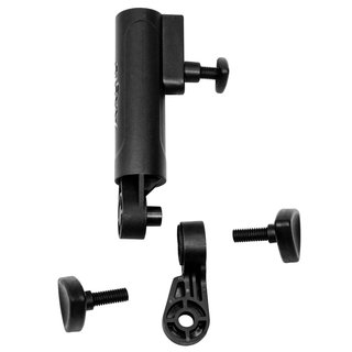 Axglo Adjustable Umbrella Holder accessoire de chariot, noir