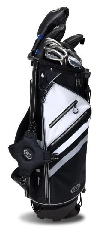 U.S. Kids Golf TS5-57 (145cm) 10-Club Combo set de golf junior, acier, + stand bag, noir/blanc