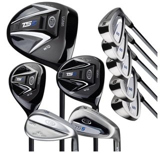 U.S. Kids Golf TS5-57 (145cm) 10-Club Combo set de golf junior, acier, + stand bag, noir/blanc
