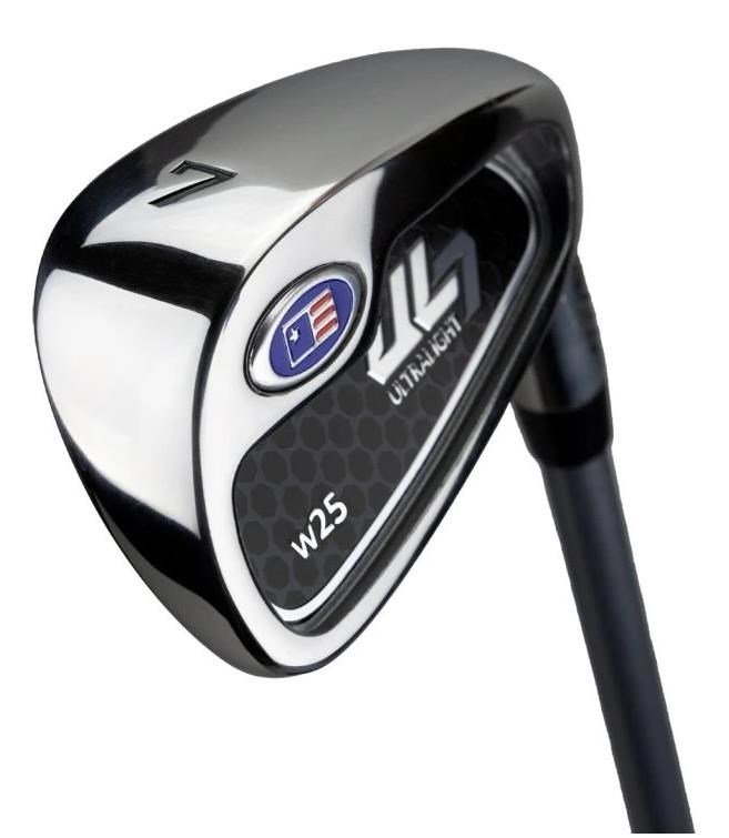 U.S. Kids Golf UL7-42 (107cm) set de golf junior, graphite, + sac stand, blanc/rose