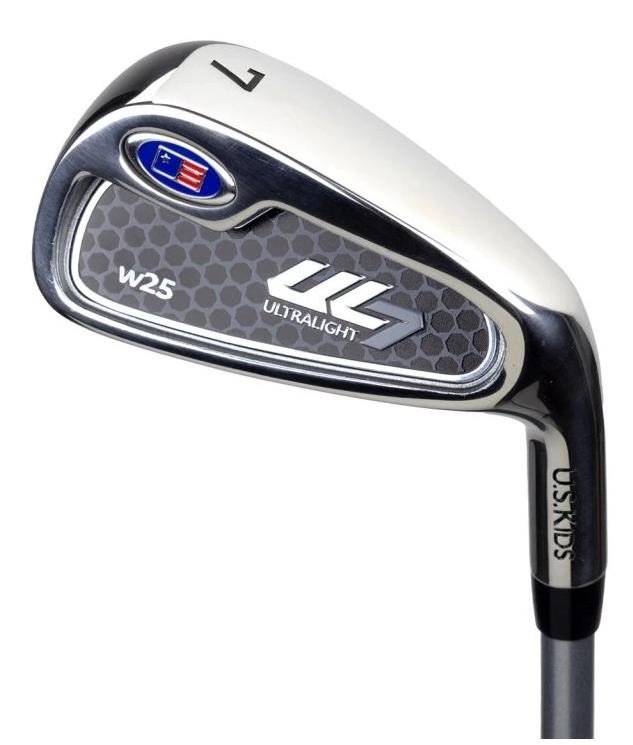 U.S. Kids Golf UL7-45 (114cm) set de golf junior, graphite, + stand bag, noir/bleu