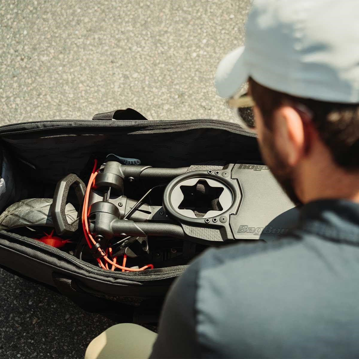 Bag Boy Slimfold travel bag, noir