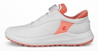 Ecco Core BOA chaussures de golf femme, blanc/burnt coral
