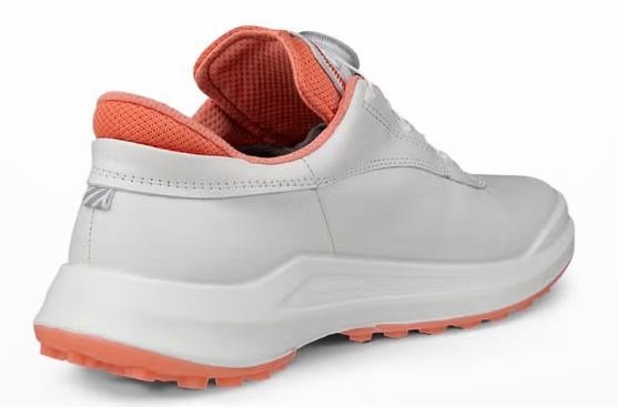 Ecco Core BOA chaussures de golf femme, blanc/burnt coral