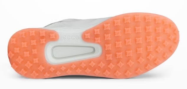 Ecco Core BOA chaussures de golf femme, blanc/burnt coral