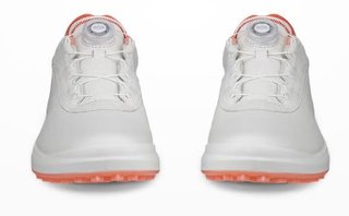 Ecco Core BOA chaussures de golf femme, blanc/burnt coral