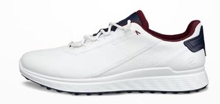 Ecco S-Casual chaussures de golf homme, blanc/marine