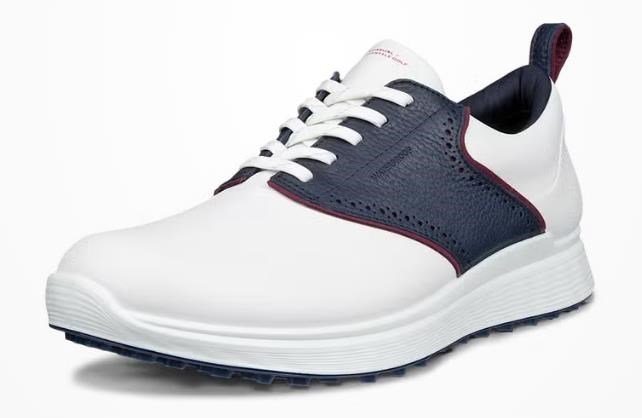 Ecco S-Casual chaussures de golf homme, blanches