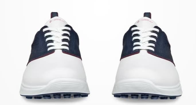 Ecco S-Casual chaussures de golf homme, blanches