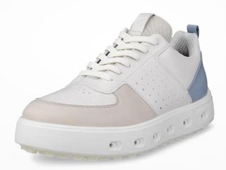 Ecco Street 720 chaussures de golf femme, gravel/white/dusty blue