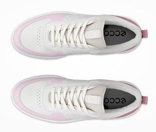 Ecco Street 720 chaussures de golf femme, blanc/blush/rose blossom