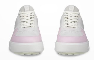 Ecco Street 720 chaussures de golf femme, blanc/blush/rose blossom