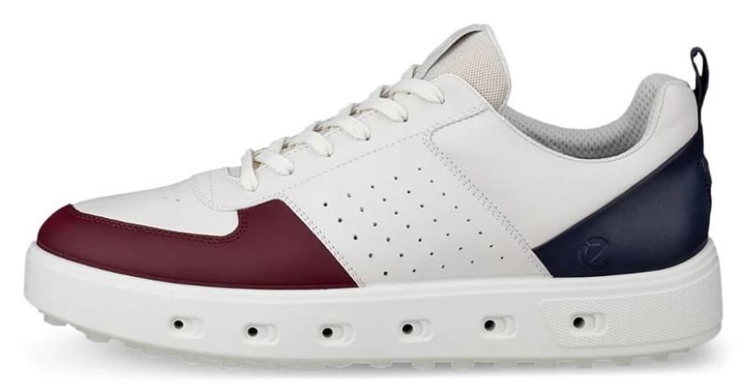 Ecco Street 720 chaussures de golf femme, dark ruby/white/marine