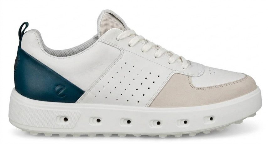 Ecco Ecco Street 720 chaussures de golf femme, gravel/white/baygreen