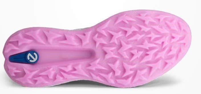 Ecco Biom H5 chaussures de golf femme, blanc/corail brûlé