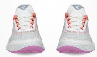 Ecco Biom H5 chaussures de golf femme, blanc/corail brûlé