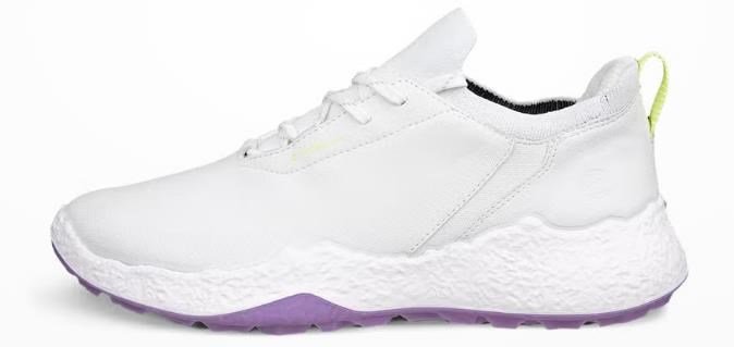 Ecco Biom H5 chaussures de golf femme, blanc/lavande