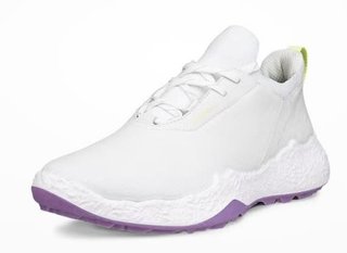 Ecco Biom H5 chaussures de golf femme, blanc/lavande