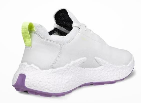 Ecco Biom H5 chaussures de golf femme, blanc/lavande