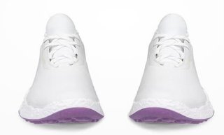 Ecco Biom H5 chaussures de golf femme, blanc/lavande