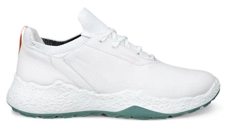 Ecco Biom H5 chaussures de golf femme, blanc/vert sedum