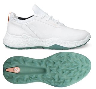 Ecco Biom H5 chaussures de golf femme, blanc/vert sedum