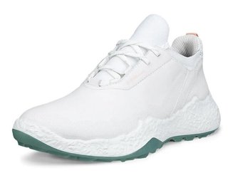Ecco Biom H5 chaussures de golf femme, blanc/vert sedum