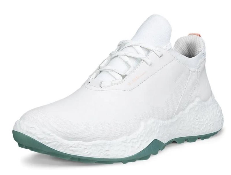 Ecco Biom H5 chaussures de golf femme, blanc/vert sedum