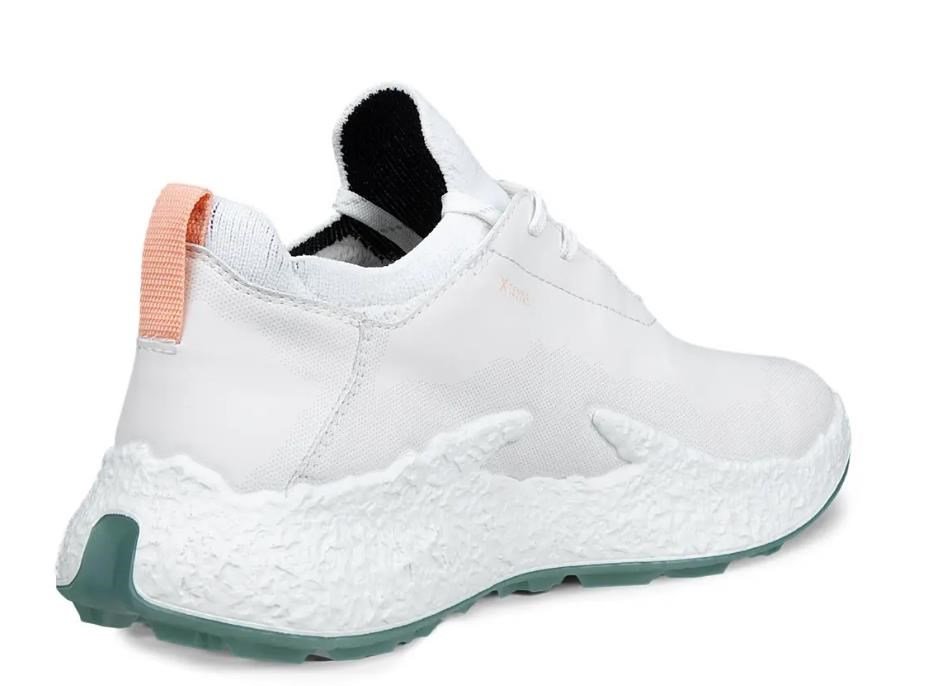 Ecco Biom H5 chaussures de golf femme, blanc/vert sedum