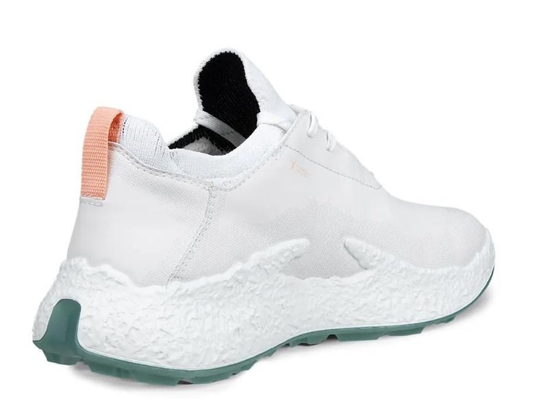 Ecco Biom H5 chaussures de golf femme, blanc/vert sedum
