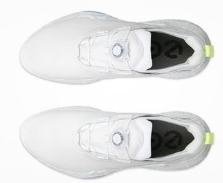 Ecco Biom H5 BOA chaussures de golf femme, blanc/air