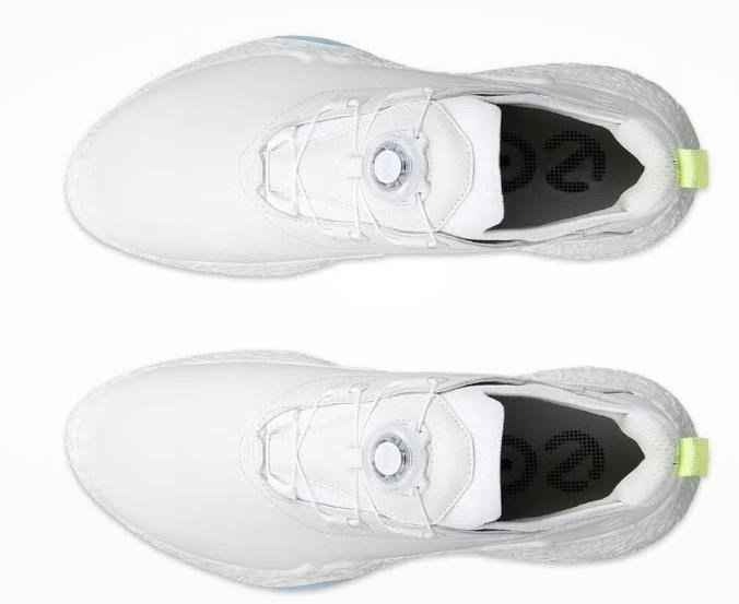 Ecco Biom H5 BOA chaussures de golf femme, blanc/air