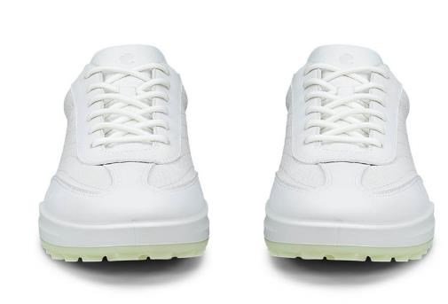 Ecco Street Vibe chaussures de golf femme, shadow white/lime cream